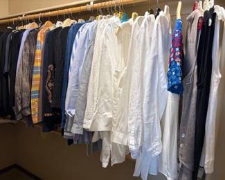 Women's clothing, mostly size Large