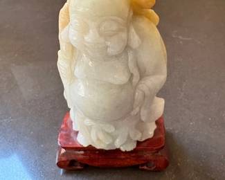 Small jadeite buddha
