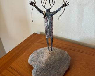 Bill Worrell bronze sculpture