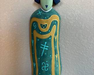 Spencer Nutima (Hopi 1948 - 2019) Patung Mana kachina