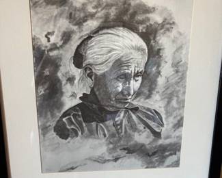 Allen Mose 1980 lithograph, 404/500