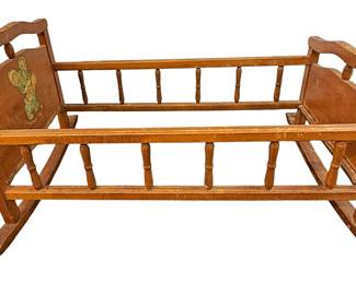 Vintage Doll Cradle