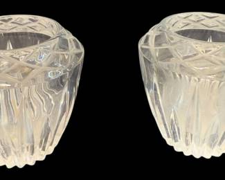 Crystal Votive Glasses