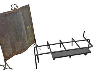 Vintage Stove Protector Log Holder