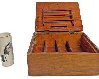Le Femme Vase and Trinket Box
