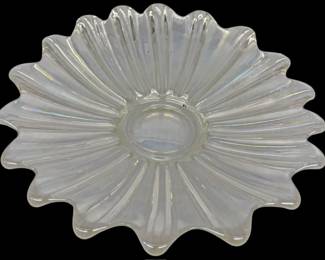 Iridescent Carnival Glass