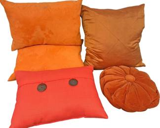 Orange Throw Pillows
