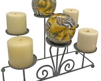 Metal Candle Holder