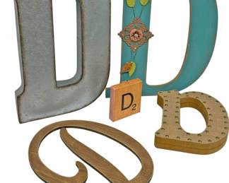 Lot Of Letter Ds