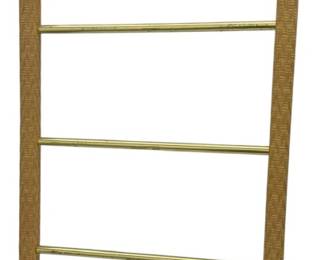 Wicker Over Door Towel Hanger