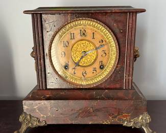 WM. L. GILBERT MANTEL CLOCK CIRCA 1909