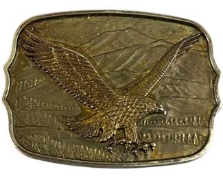 Brass Eagle Belt Buckle
