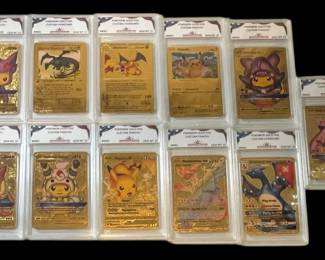 1999 Pokemon Gold Burger King Cards