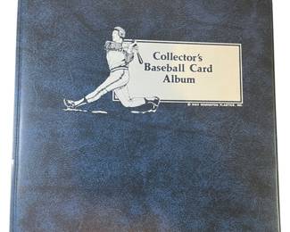 Baseball Album w 39 Double Sided Pages