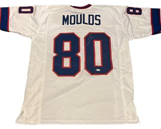 Autographed Jersey 80 Moulds Bills