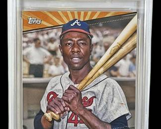 2021 Topps Legends of Baseball Hank Aaron
