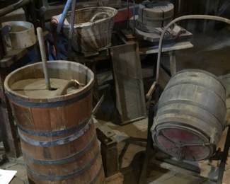 245. large butter churns 
