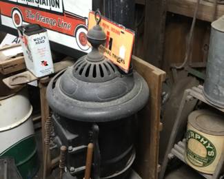 186. cast iron stove