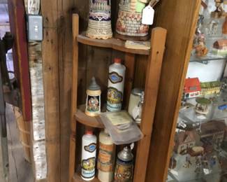 128 beer steins, Oktoberfest decor 