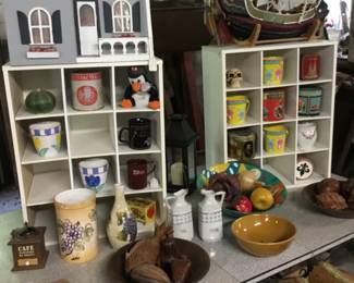 41. Miniatures, table, chairs and shelves are available. Also, dollhouse and a ship