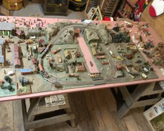 156. large town set.