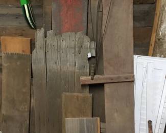 73, wooden boards, 