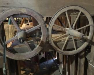 268. wheelbarrow wheels 
