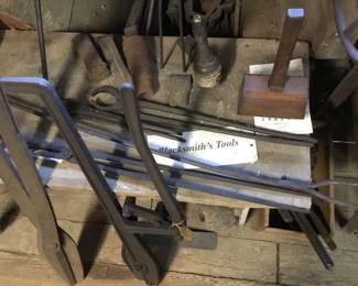 204. Blacksmith tools