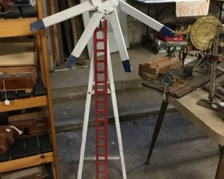 42. handmade windmill 