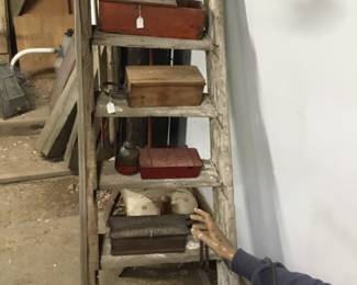 22. Wooden boxes, for tools, small items 