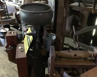 240. butter churns, lots of different sizes and types 