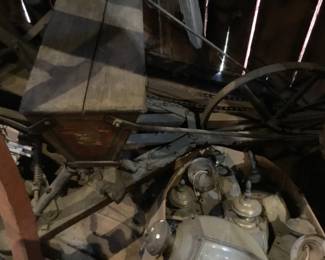267. Antique farm equipment 