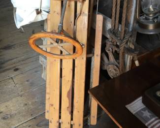 276. antique child’s sled