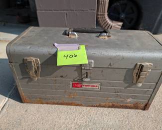 Vintage Craftsman toolbox
