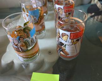 Vintage Burger King Star Wars Glasses