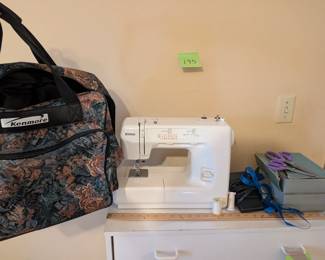 Kenmore Sewing Machine and accessories