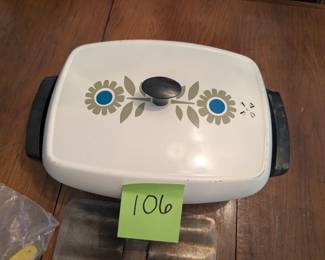 Vintage Sunbeam Electric Frying Pan