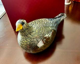 iittala Finland Glass Grouse