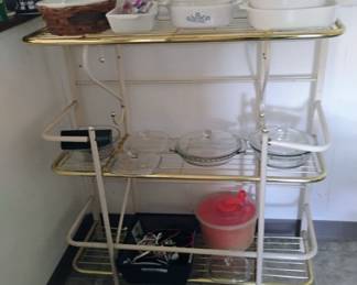 baker/s rack and contents