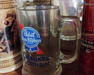 Pabst beer mug