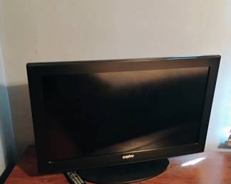SMALL TV 1/2 off. does work