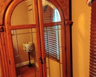 LARGE MIRRORED ARMOIRE 1/2 off