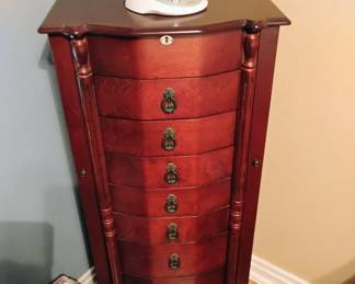JEWELRY ARMOIRE 1/2 off
