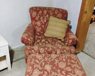 CHAIR AND OTTOMAN 1/2 off