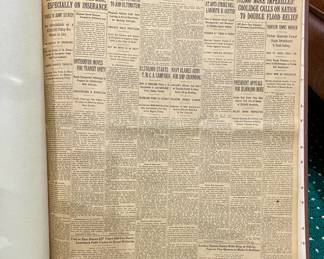 Authenticated May 3, 1927 edition of the New York Times