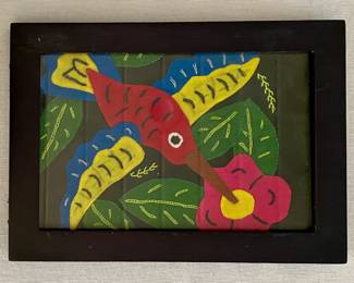 Framed Hummingbird (Colibrí) Mola