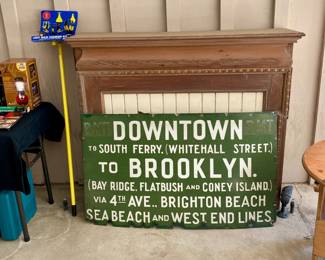 Brooklyn BMT Metal Signage