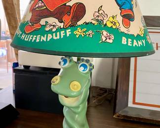 Cecil the Seasick Serpent Lamp by Bob Clampett from Beany and Cecil Cartoon. 1962