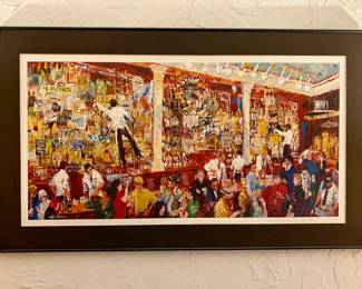 Signed Leroy Neiman serigraph