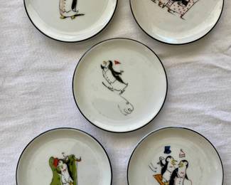 Drunk Penguin Coaster Set